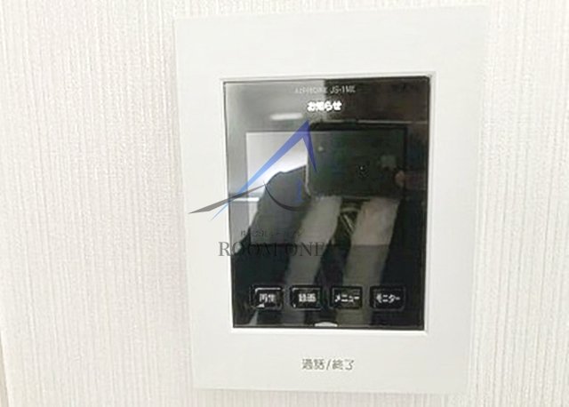 セキュリティ　モニター付きインターホンです。