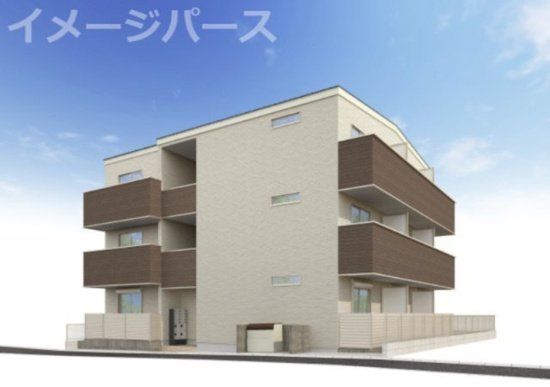 建物外観　完成パース
