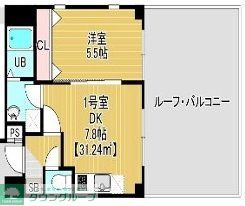 Vista本千葉の間取り写真