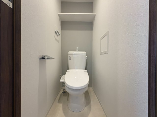 トイレ　ゆったりとした空間のトイレです