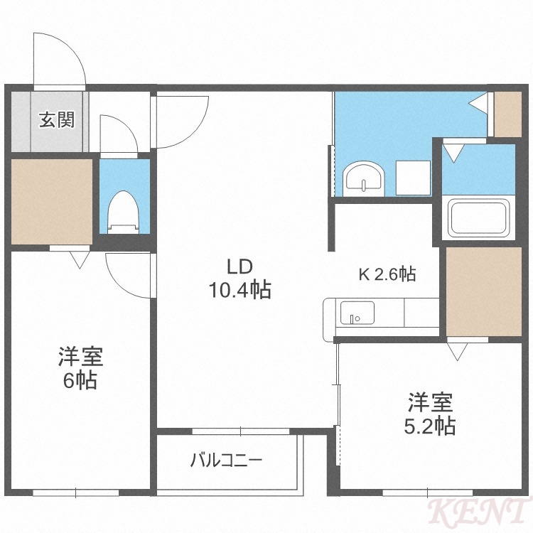 REEF nestの間取り写真