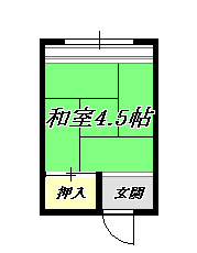 信川マンションの間取り写真