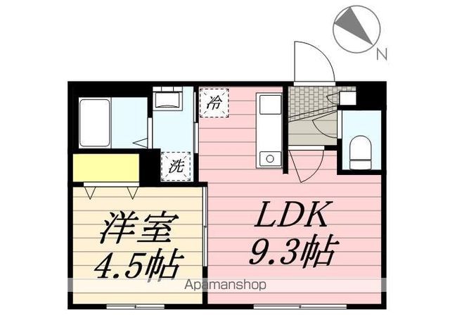 地下鉄東西線 西２８丁目駅 徒歩4分 5階建 築8年の間取り写真