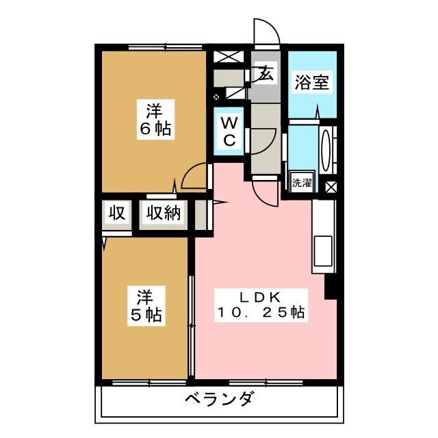 メゾンTKBの間取り写真