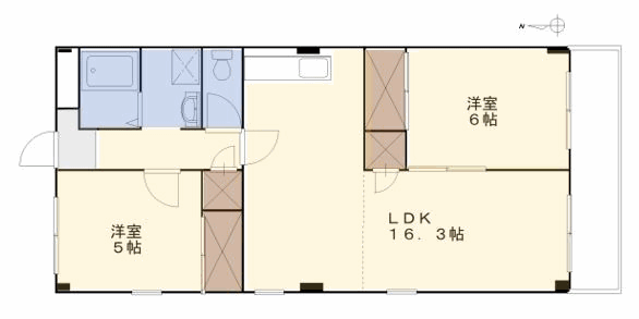 セキレーションの間取り