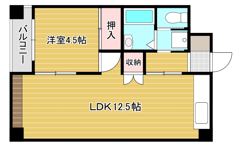 アルテハイム小倉IVの間取り