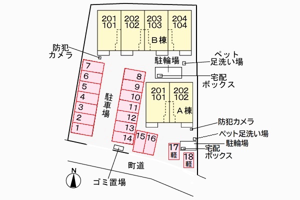 【長生郡一宮町東浪見のアパートのその他】