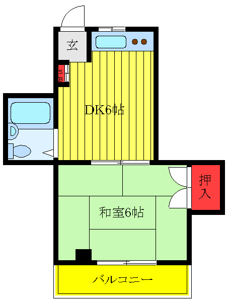 コーポサトウの間取り