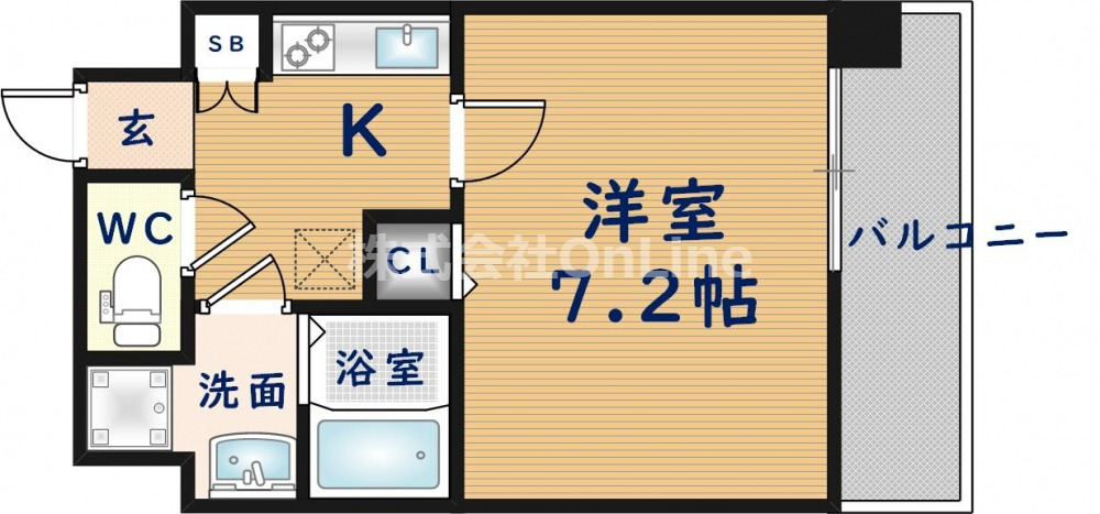 M’プラザ布施駅前参番館の間取り