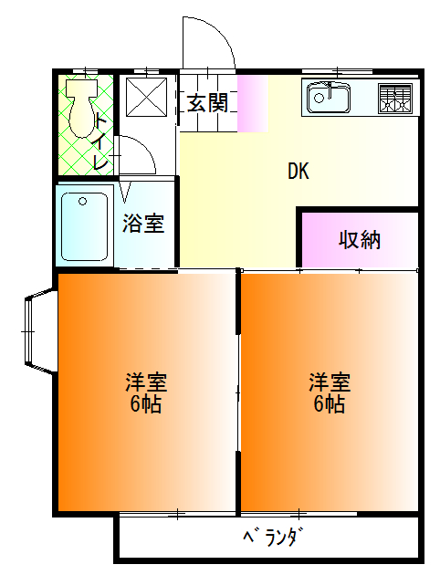 天良レジデンスの間取り