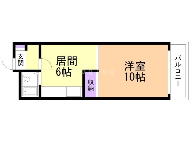 クリナーレ志家町の間取り