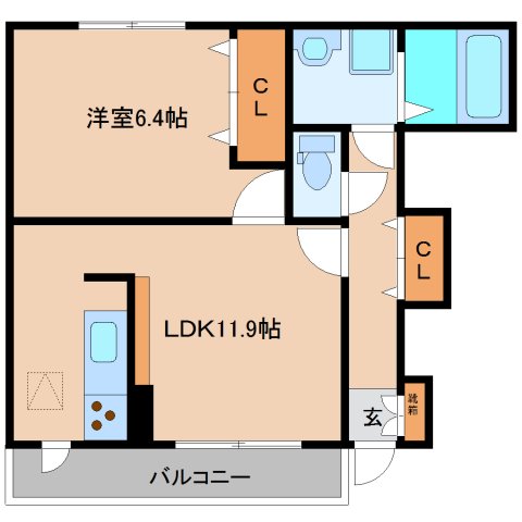 イーストヴィラIIIの間取り