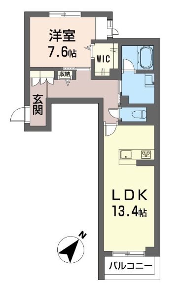 シャーメゾン北上尾の間取り