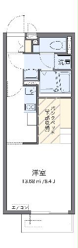 レオネクストフェリーチェの間取り