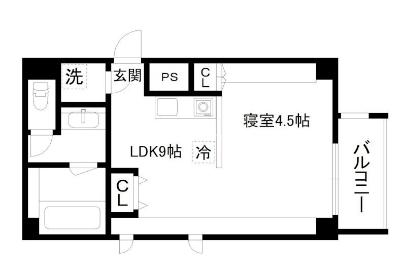 GRAND LATTICE Sayamachiの間取り