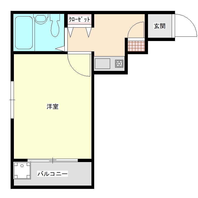 アートイン元住吉の間取り