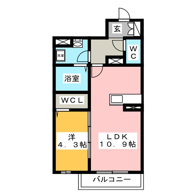 ダイヤモンドヒルズ常滑栄町の間取り