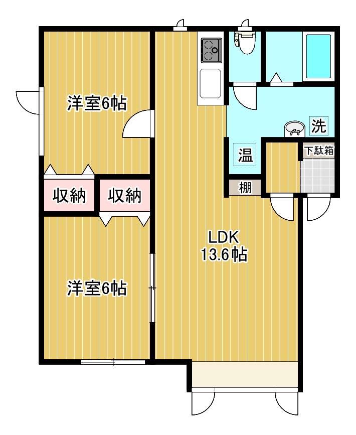 ＬａＬｕｃｅ鳥取大通館の間取り