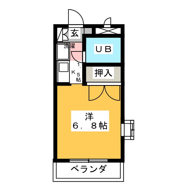 ユーハイムＹ・IIIの間取り