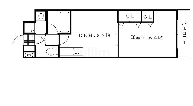 プラネシア星の子京都駅前西の間取り