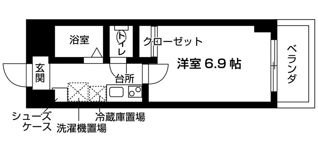 FELIA津田沼の間取り