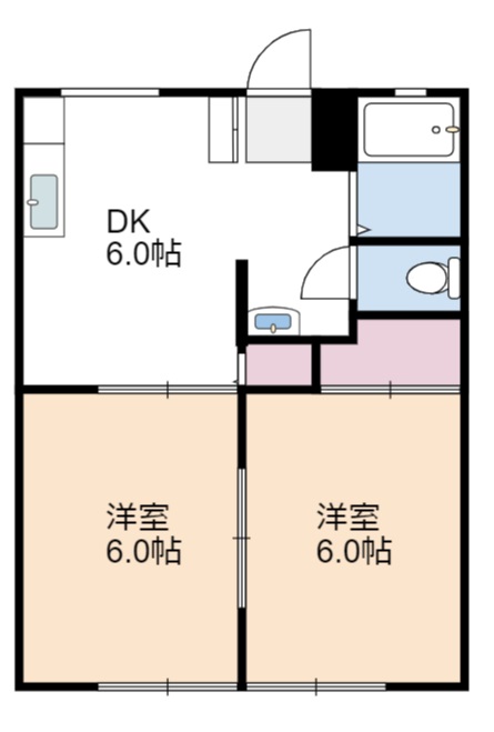 コスモハイツIの間取り