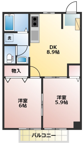 アクティブクリーンの間取り