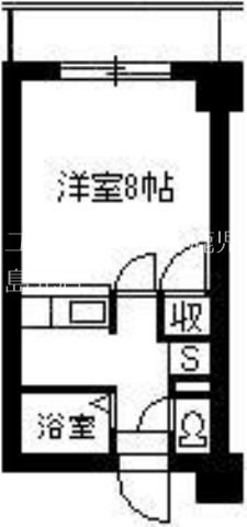 鹿児島市郡元のマンションの間取り