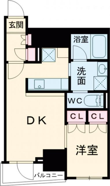 S-RESIDENCE日本橋馬喰町Aereの間取り