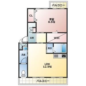 名古屋市緑区大高台のマンションの間取り