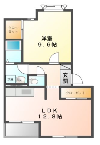 メゾンＭの間取り