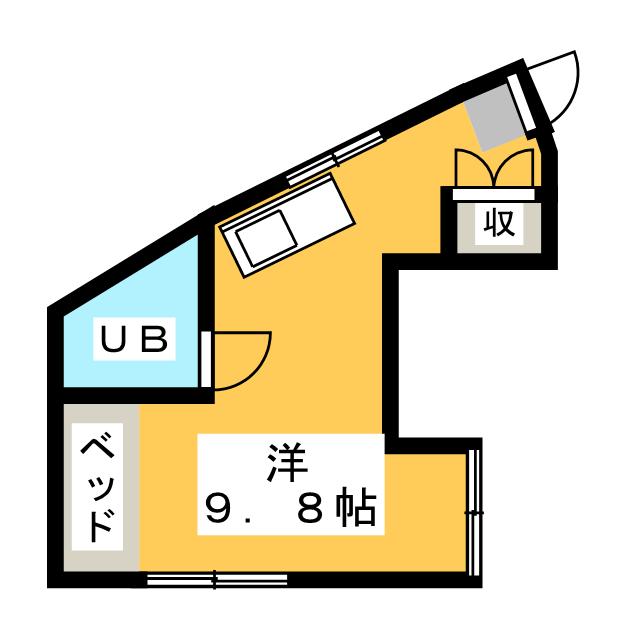 グリーンコーポの間取り