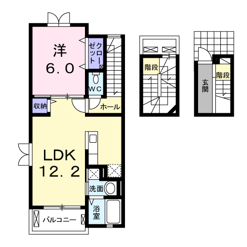 S・stationの間取り