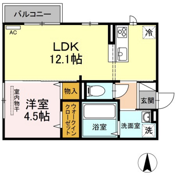 パレンティーアの間取り