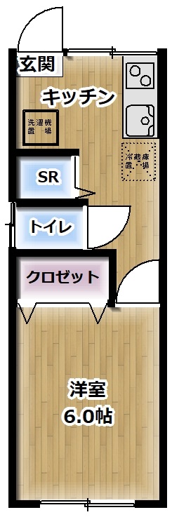 【ソル ブリッサ南六郷の間取り】