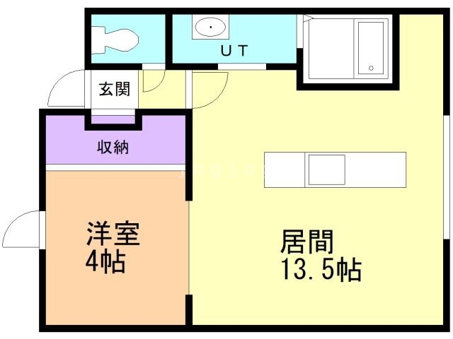 花々館の間取り