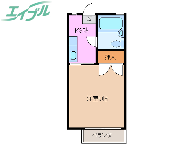 ホーメスト多賀の間取り