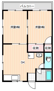 ファミールひえだの間取り