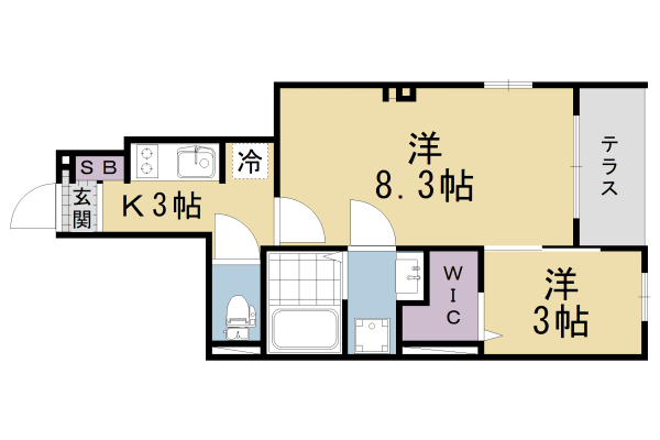 アビアントの間取り