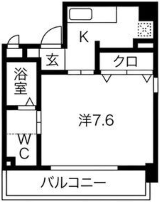 ロイヤルメゾン宝塚の間取り