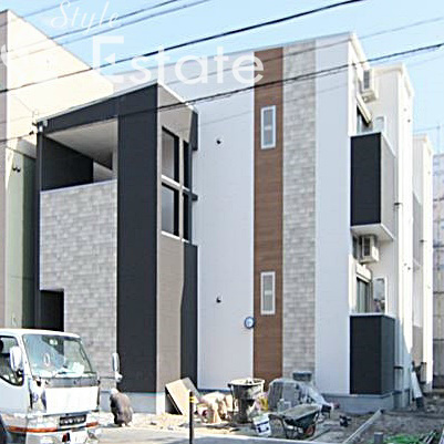 名古屋市熱田区二番のアパートの建物外観