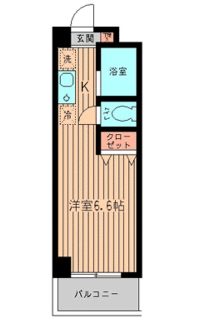 川崎市宮前区有馬のマンションの間取り