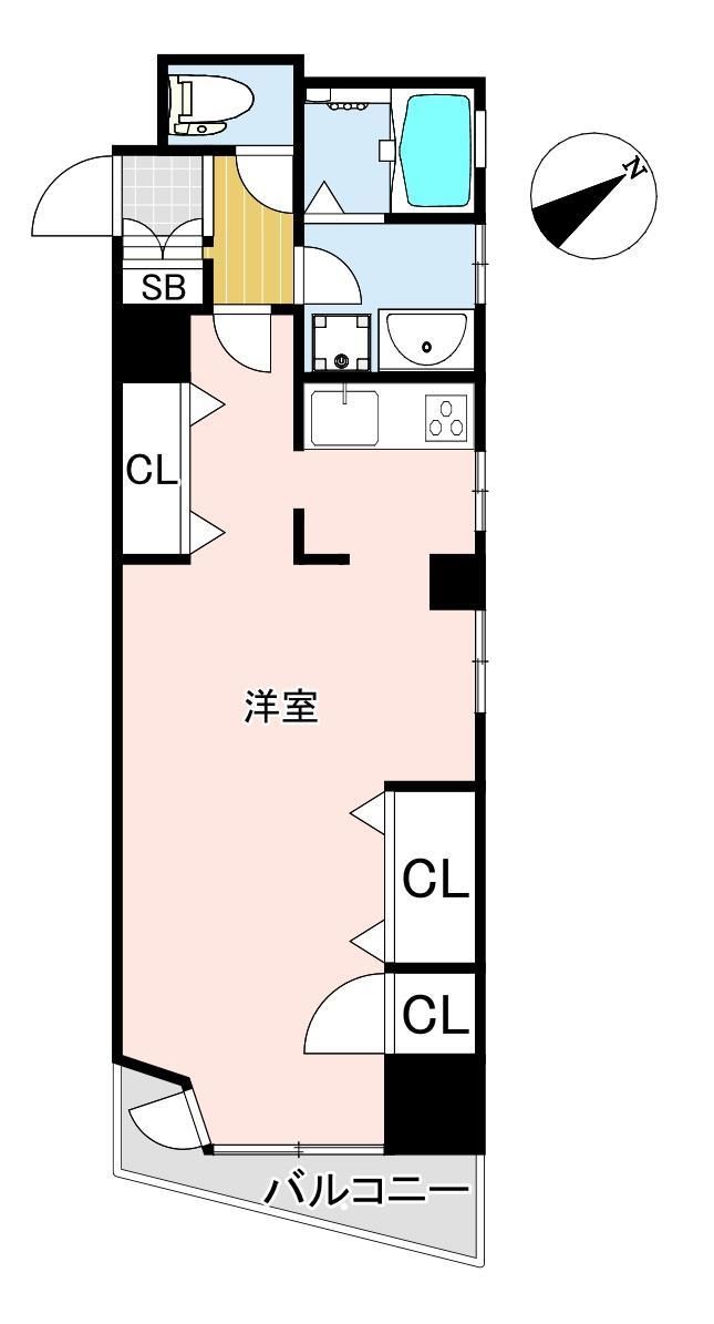 クアトロ神戸の間取り