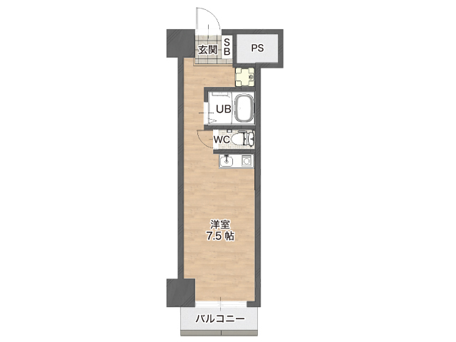 ダイアパレス長野中央の間取り