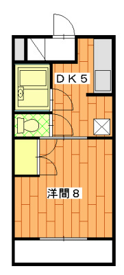 グローリアルSの間取り