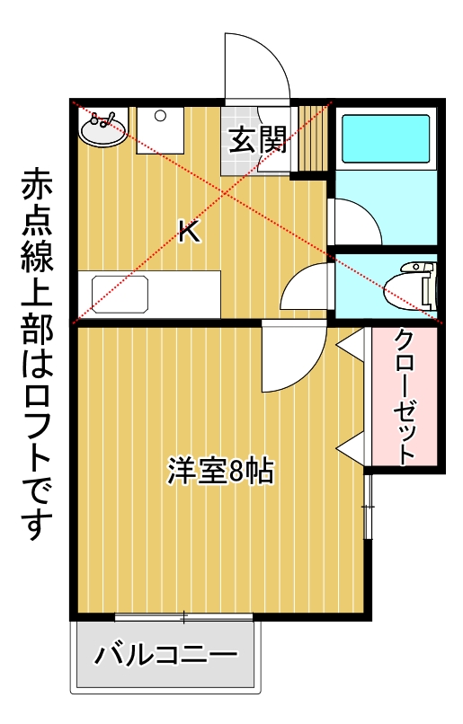 メゾンソレイユの間取り