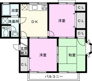 シャトル大戸　IIIの間取り