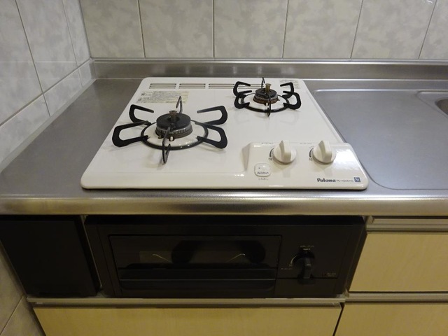 その他設備　二口コンロ(グリル付)