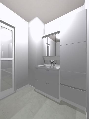 洗面設備　イメージです。