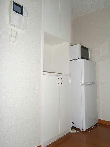 キッチン　冷蔵庫・電子レンジ